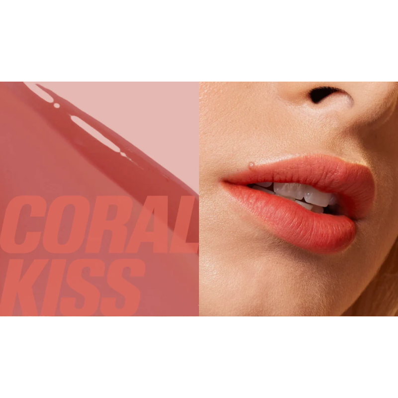 Huda Beauty - Lip Blush - Fluide teinté crémeux lèvres et joues - Coral Kiss