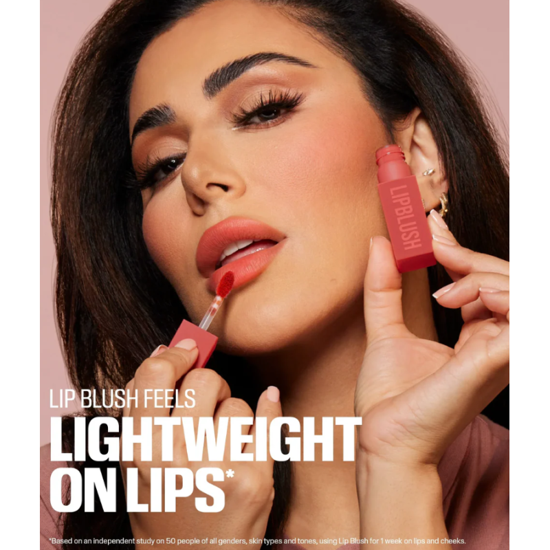 Huda Beauty - Lip Blush - Fluide teinté crémeux lèvres et joues - Coral Kiss
