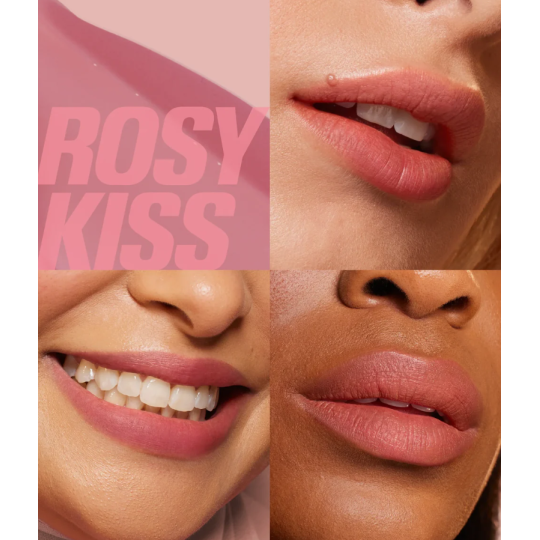 Huda Beauty - Lip Blush - Fluide teinté crémeux lèvres et joues - Rosy Kiss