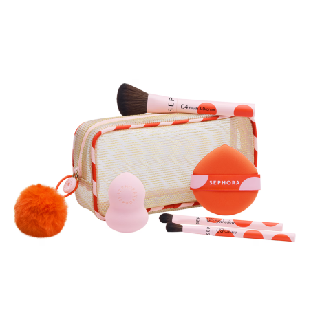 SEPHORA COLLECTION Kit 3 pinceaux teint & yeux + 2 éponge