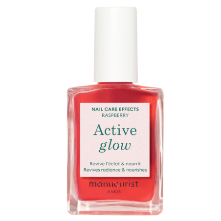 Manucurist Active Glow Polish 15ml - Raspberry