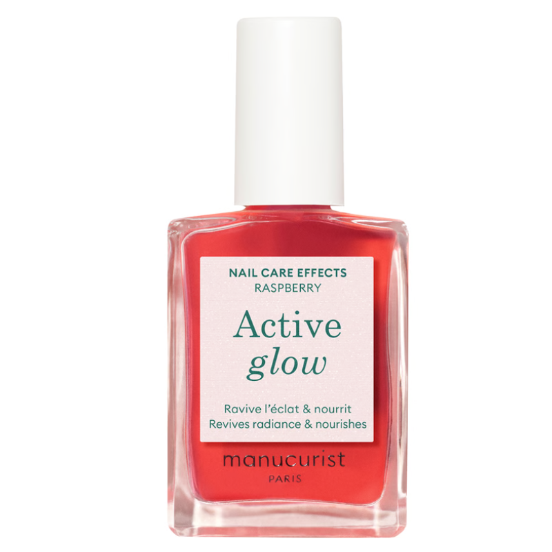 Manucurist Active Glow Polish 15ml - Raspberry