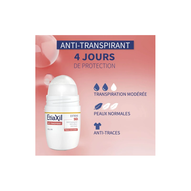 Etiaxil Anti-transpirant Extrême 96h