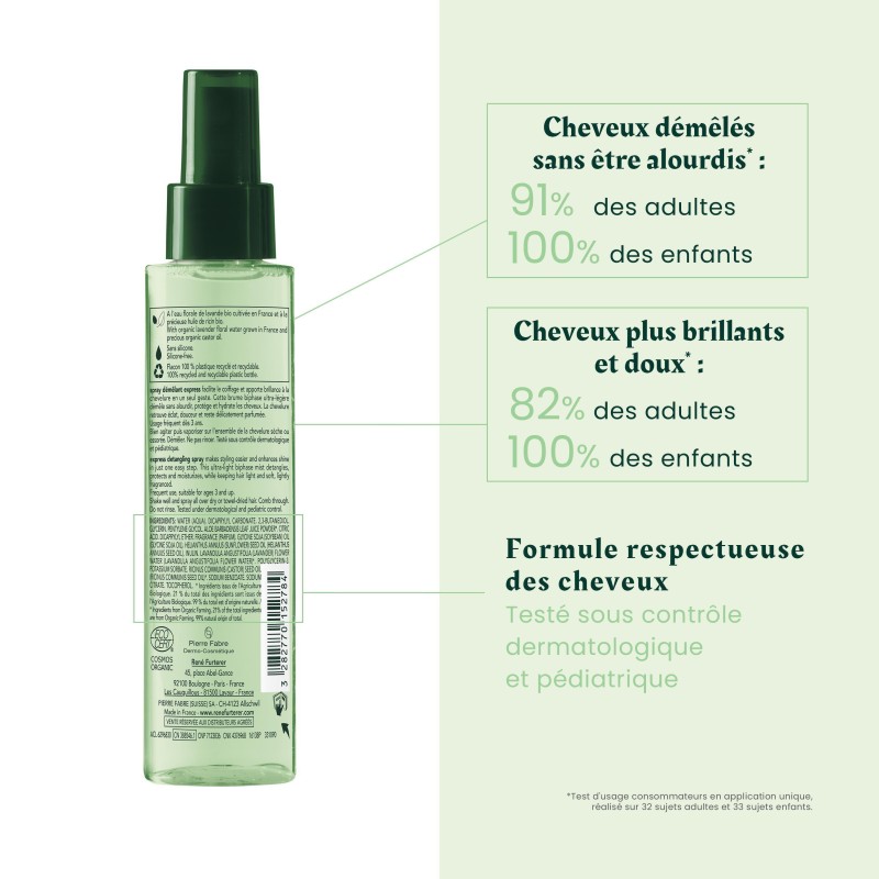 Rene Furterer NATURIA Spray Démêlant Express Bio 200ml