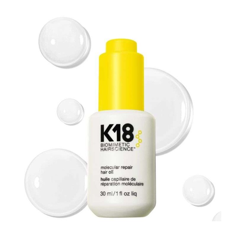 K18 Biomimetic Hairscience Molecular Repair Hair Oil 30ml