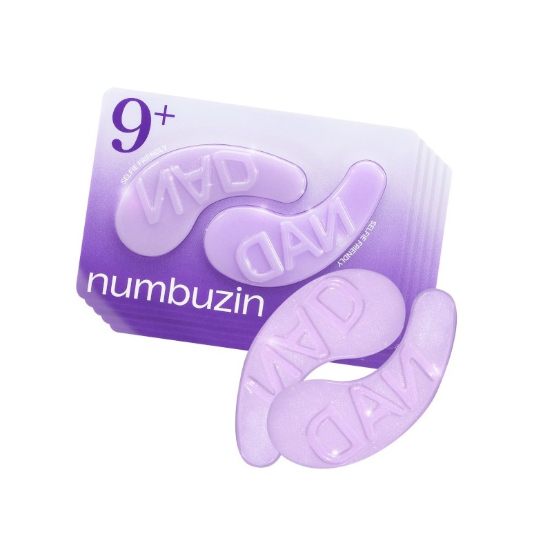 Numbuzin Patchs pour les yeux au collagène NAD+ n° 9  (5pcs)