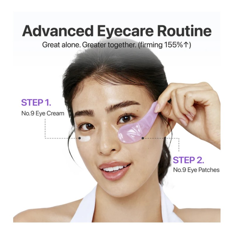 Numbuzin Patchs pour les yeux au collagène NAD+ n° 9  (5pcs)