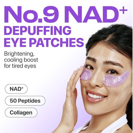 Numbuzin Patchs pour les yeux au collagène NAD+ n° 9  (5pcs)