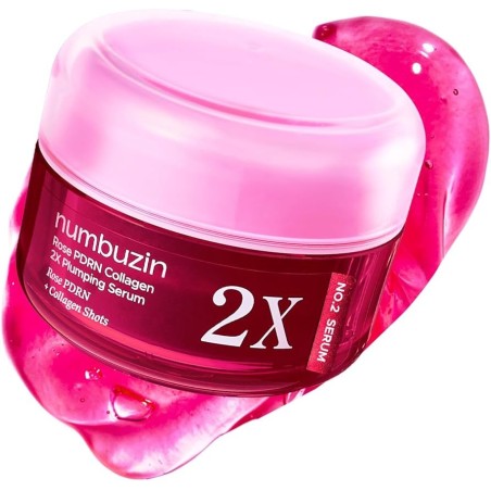Numbuzin Sérum Raffermissant No.2 Rose PDRN Collagen 2X