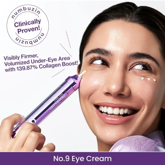Numbuzin Crème contour des yeux No.9 NAD+ Retinol Volumetox