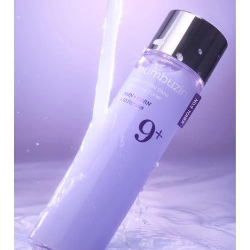 Numbuzin Lotion tonique illuminatrice No.9 NAD+ PDRN Glow