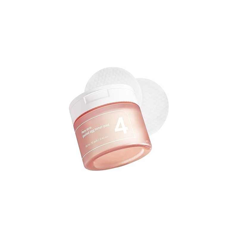 Numbuzin Tampons toniques Pore Zero Peeled Egg