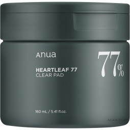 ANUA - Heartleaf 77% Clear Pad - 70 Tampons