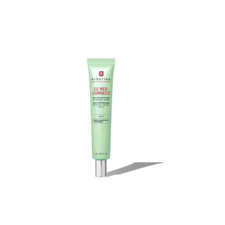 Erborian CC Red Correct - Soin correcteur teinté anti-rougeurs Soin correcteur “anti rougeurs” SPF 30, effet apaisant