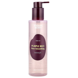 EQQUALBERRY Huile nettoyante lissante au riz violet 200ml