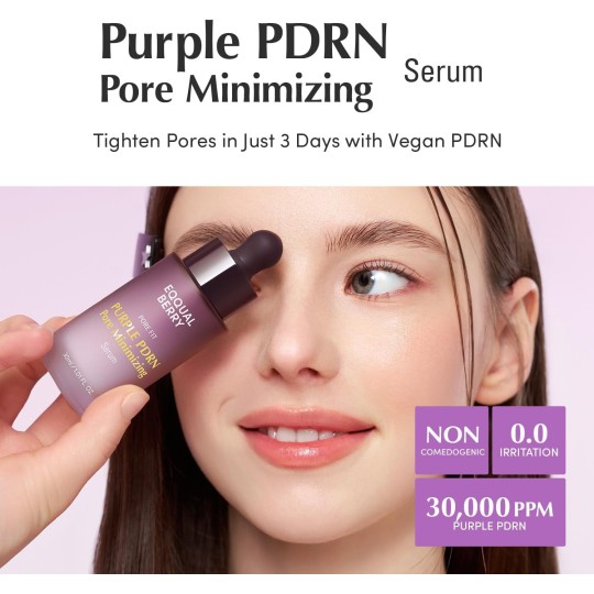 EQQUALBERRY Sérum réducteur de pores Purple PDRN