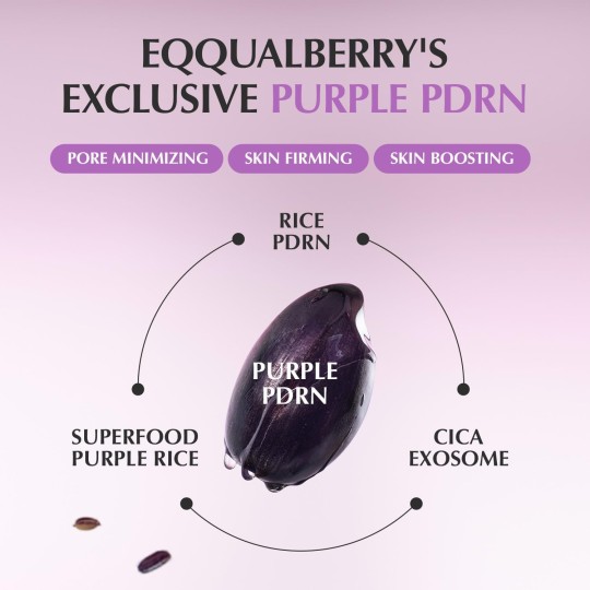 EQQUALBERRY Sérum réducteur de pores Purple PDRN