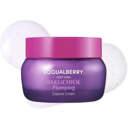 EQQUALBERRY Crème Capsule Repulpante au Bakuchiol