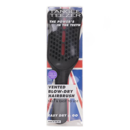 Tangle Teezer The Original Easy Dry & Go Vented Hairbrush, Jet Black