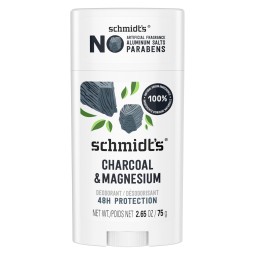Schmidt's Charcoal + Magnesium déodorant solide 24h