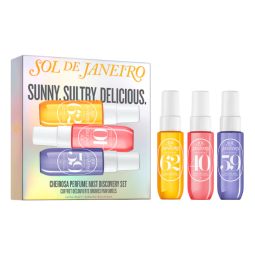 Sol de Janeiro Sunny.Sultry.Delicious. Cheirosa Perfume Mist Set - Coffret de Brumes Parfumées