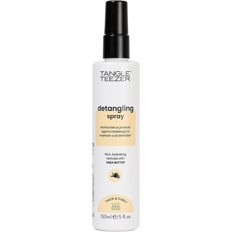Tangle Teezer Everyday Detangling, Spray Crème Démêlant au Beurre de Karité pour Cheveux Cheveux Épais et Bouclés