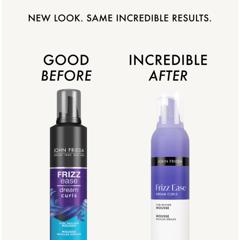 John Frieda Frizz Ease Curl Reviver Mousse cheveux définition boucles