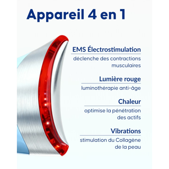 Cellublue Appareil EMS Sculptant Visage