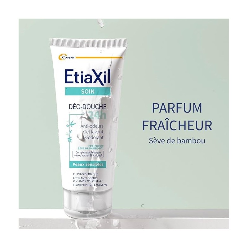 Etiaxil Déo-Douche 24H Gel Lavant Déodorant 200 ml