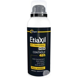 Etiaxil Déodorant Men Anti-Transpirant Contrôle 48H Aérosol 150 ml