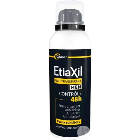Etiaxil Déodorant Men Anti-Transpirant Contrôle 48H Aérosol 150 ml