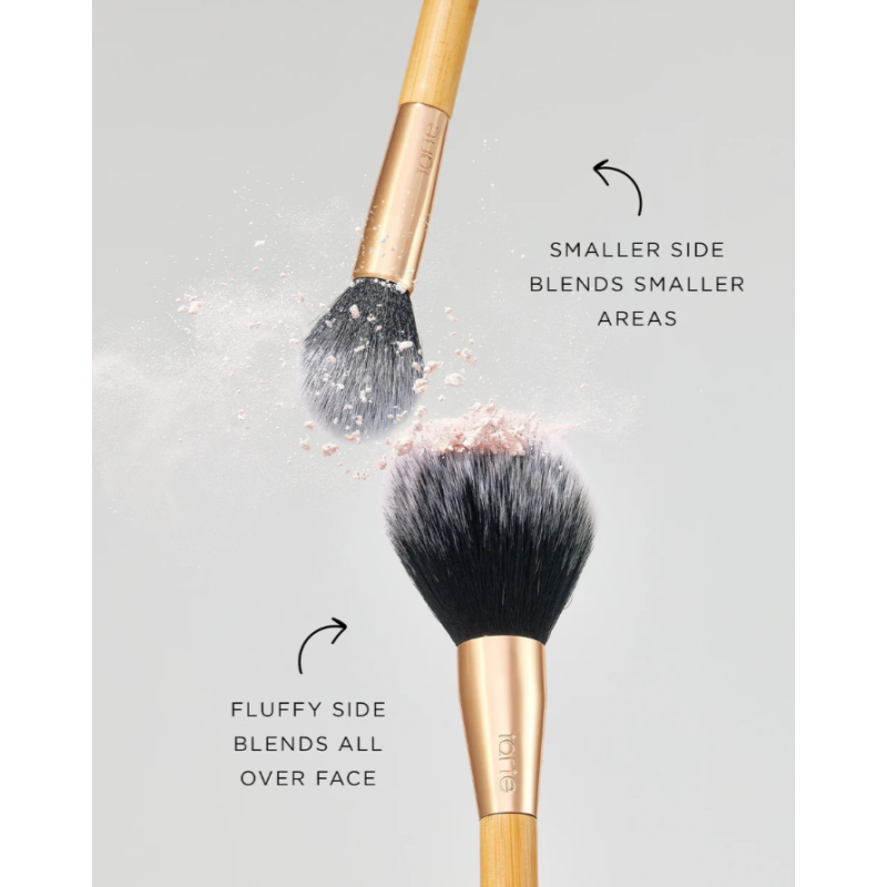 Tarte double-ended powder brush