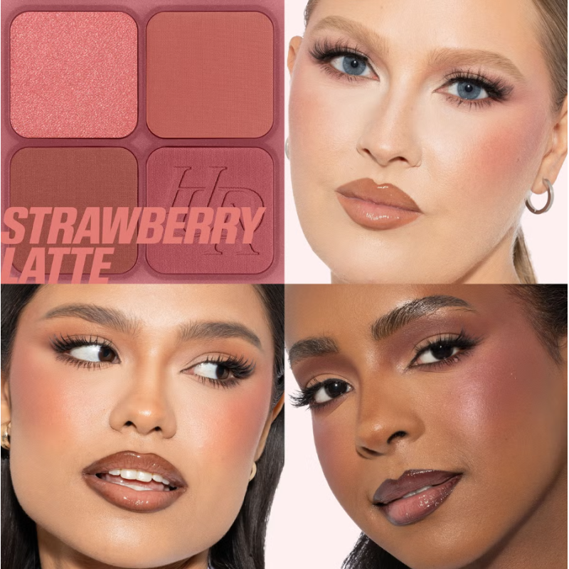HUDA BEAUTY Blush Filter Palette - Strawberry Latte