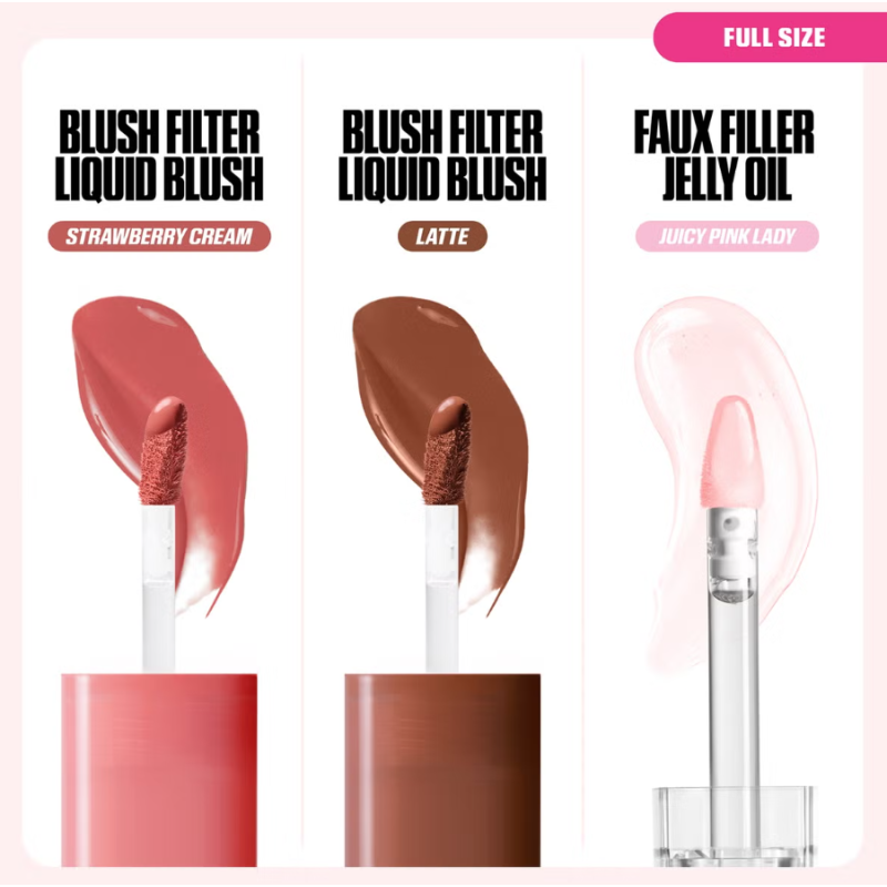 HUDA BEAUTY Bronze Nudes Lip And Cheek