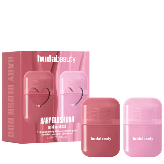 HUDA BEAUTY Coffret Baby Blush Duo Mild Mocktail
