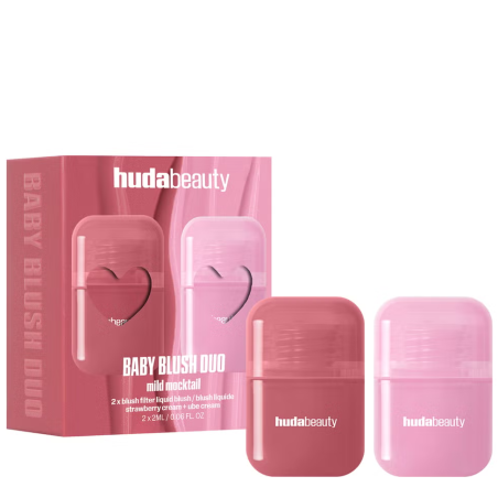 HUDA BEAUTY Coffret Baby Blush Duo Mild Mocktail