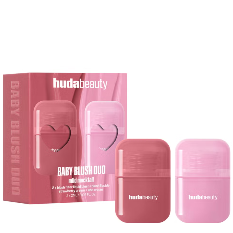HUDA BEAUTY Coffret Baby Blush Duo Mild Mocktail