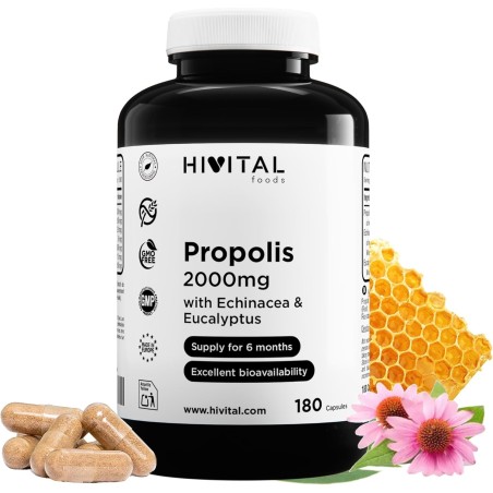 HIVITAL Propolis 2000 mg 180 capsules - 6 mois