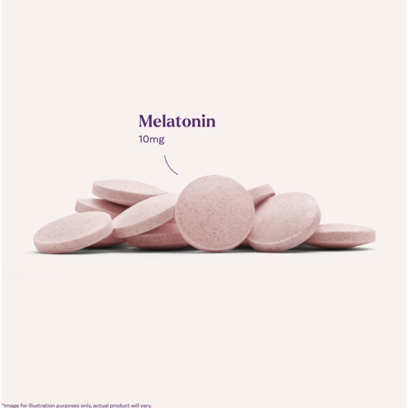 Natrol Melatonin10mg Force maximale Fraise, 60 comprimés