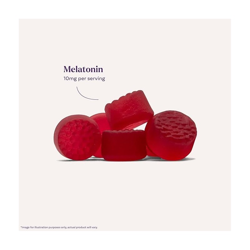 Natrol Melatonin10mg Force maximale Fraise, 60 Gommes