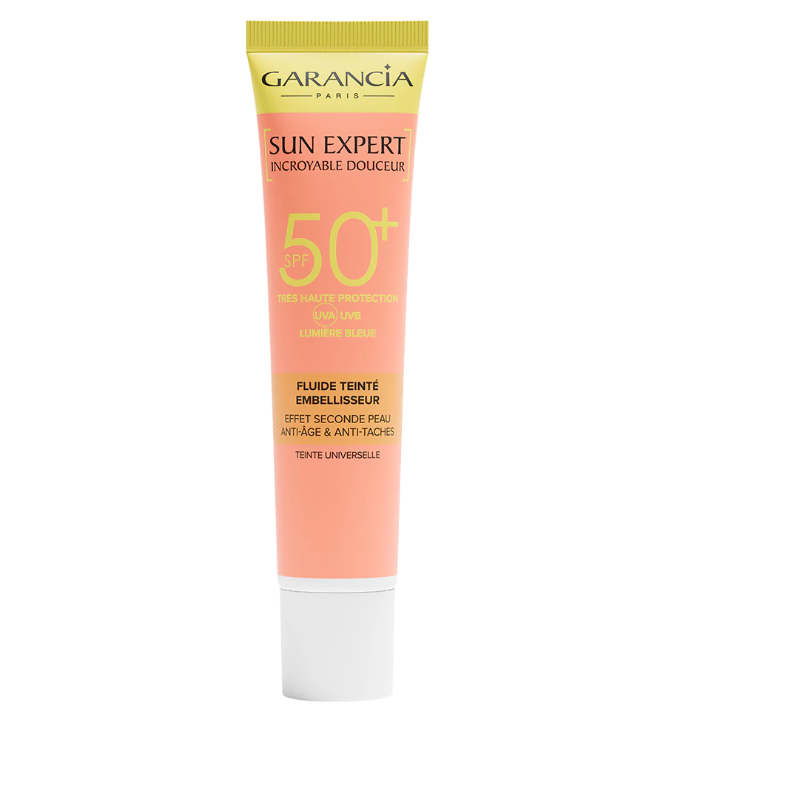 GARANCIA Ecran Fluide Teinté Embellisseur SPF50+ - Anti-âge & anti-taches