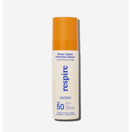 RESPIRE Spray solaire invisible Haute Protection UVA/B + Niacinamide 3%