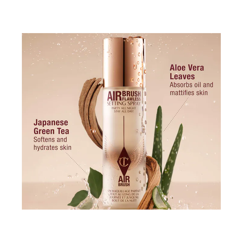 Charlotte Tilbury Mini Airbrush Flawless Hydrating & Waterproof Setting Spray