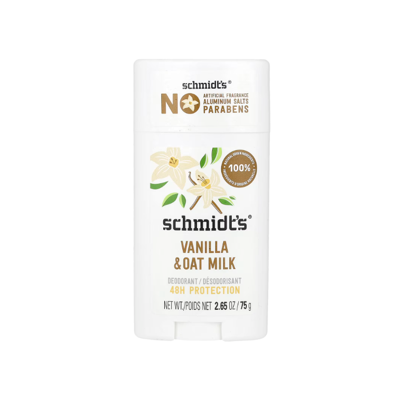 Schmidt's Déodorant Naturel en Stick Vanille et lait d'avoine